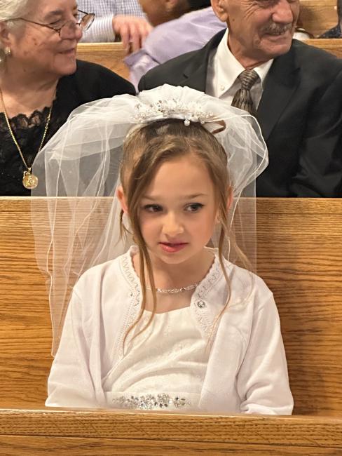 Gianna Russo in Pew